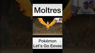 Moltres Pokémon Lets Go Eevee [upl. by Attezi]