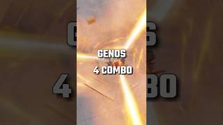 Genos 4 Combo  The Strongest Battleground roblox [upl. by Ynwat995]