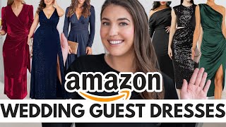 Amazon Must Have Wedding Guest Dresses ❄️ [upl. by Meehaf]