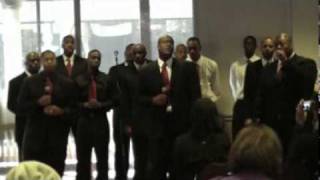 CBF Mens Choir sings Silent Night by The Temptations [upl. by Navaj]