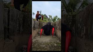 Young Girl Destroys Gorilla Monster With Boom [upl. by Eiten]