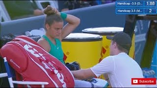 Maria Sakkari Executes Her Coachs plan to perfection out of time outs [upl. by Emmerich359]