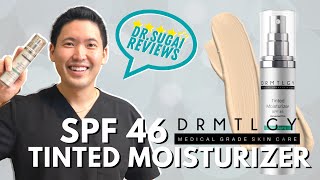 Dr Sugai Reviews DRMTLGY SPF 46 AntiAging Tinted Moisturizer is the PRICE too GOOD to be TRUE [upl. by Anahsar]