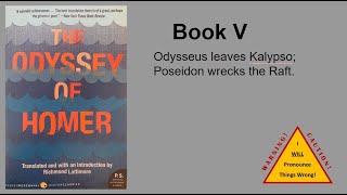 The Odyssey  Book 5  Audiobook [upl. by Gorlicki]