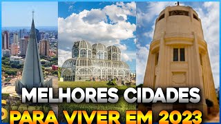 TOP 10  As Melhores Cidades Do Brasil Para Morar  Cidades Pelo Mundo [upl. by Katheryn380]