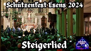 Schützenfest Esens 2024  Steigerlied in der St Magnus Kirche gespielt vom Stadtorchester Wiesmoor [upl. by Yendirb]