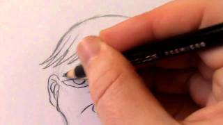 Prismacolor Pencil Sketching Tutorials 1 [upl. by Suivatra]