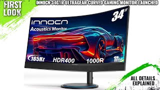 INNOCN 34G1R Ultrawide Curved Gaming Monitor Launched  Explained All Spec Features And More [upl. by Rufford423]