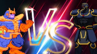 MugenThanos vs Darkseid [upl. by Hewie773]