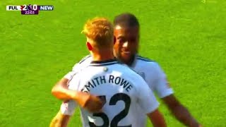 Emile Smith Rowe Goal Fulham vs Newcastle United 20 All Goals and Extended Highlights [upl. by Asiela]