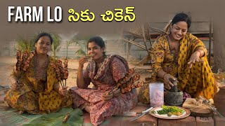 మన ల్యాండ్ లో సీకుల చికెన్😋 chicken youtube farmland subscribemychannel [upl. by Ibrek]