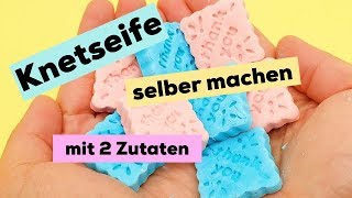 DIY Knetseife selber machen – für Kinder und Erwachsene [upl. by Eirlav]