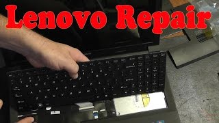 Lenovo B590 Keyboard Replacement [upl. by Yardley]