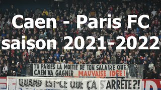 Caen  Paris FC 20212022 [upl. by Lietman217]