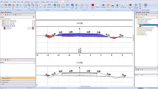 Earthwork Pro  Using Sectional Cut and Fill Tools [upl. by Elfreda]