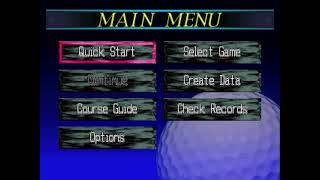 Main Menu  Pebble Beach Golf Links 3DO [upl. by Niuq]