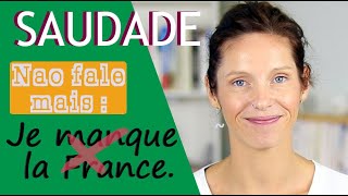 Como dizer SAUDADE em francês   Céline Chevallier [upl. by Sillaw133]