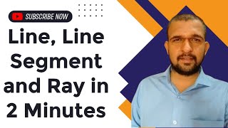 Line Line Segment and Ray Basics of Geometry [upl. by Oirasor]