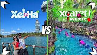 XCARET O XELHA ¿A Cuál te Conviene ir🤷‍♀️  Precios y Actividades ✅ [upl. by Ashwin]