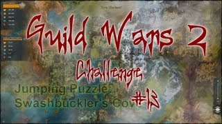 Swashbucklers Cove Gendarran Fields Guild Wars 2 Jumping Puzzle 1338 [upl. by Lleynod]