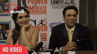 Govinda And Tina Ahuja Full Interview At India Leadership Conclave 2016 [upl. by Yoho]