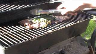 Grilling Lunch Carne Asada Tacos [upl. by Eeram]