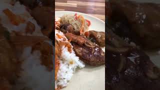 Food 37  Fried squid kimchi and meat shortvideo shortsvideo ytshorts shorts subscribe short [upl. by Claudette]