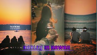 Katy Perry  Harleys In Hawaii Lyrics Whatsapp Status 🏍️✨♥️ [upl. by Tanny880]