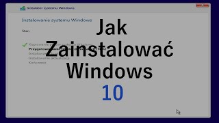 Instalacja Windowsa 10 w 2024 roku [upl. by Adnirol]