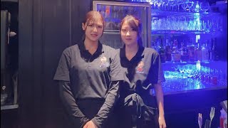 THE BEAUTIFUL BAR TENDER  British Cafe  YOKKAICHI CITY [upl. by Misaq]