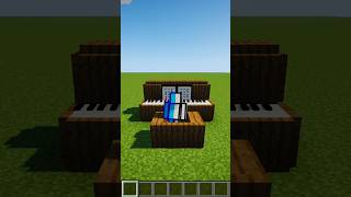 Minecraft Piano minecraft gaming minecraftbuilding piano minecraftvideos [upl. by Henrion567]