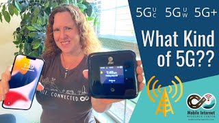 5G Cellular Indicators Explained 5GUC 5GUW and 5G  Low Mid and mmWave [upl. by Aneehsit190]