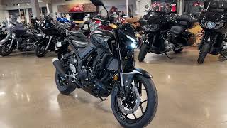 2023 Yamaha MT03 walk around black [upl. by Yaeger]