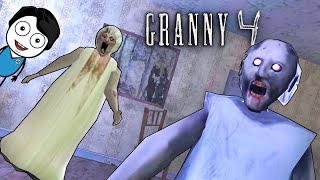 GRANNY Chapter 4 Full Gameplay  Horror Android  Khaleel and Motu Game [upl. by Odrarebe]