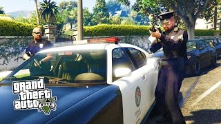 GTA 5 PC Mods  PLAY AS A COP MOD 2 NEW UPDATED GTA 5 Police Mod Gameplay GTA 5 Mods Gameplay [upl. by Kiryt409]