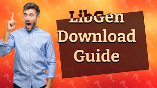 How to download from lib gen [upl. by Yrkcaz846]