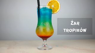 Żar tropików  warstwowy drink  Drinkomania [upl. by Kayne169]