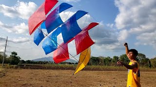 TEST FLY NG BAGONG SARANGGOLA NA BANGKA ‼ [upl. by Atsira776]