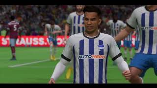 FIFA 23  Manager career Europa League semi 2nd leg vs West Ham highlights amp interview [upl. by Adnarb]