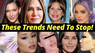 Worst plastic surgery trends of 2021 let’s hope they’re gone in 2022 [upl. by Belsky]