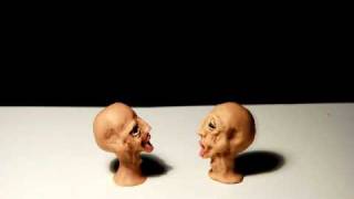 Stop motion animation Claymation Faces  By Guldies [upl. by Market403]