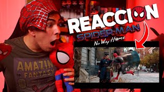 ¡REACCION AL TRAILER DE SPIDERMAN NO WAY HOME  Caja de Películas [upl. by Einnim]