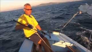 TWO DOCTORS WAYFARER DINGHY SAILING AFTER WORK [upl. by Tennos]