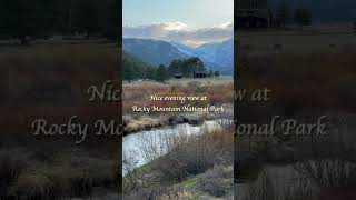 Rocky Mountain National Park Nice Valley Sunset [upl. by Mirth]