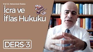 Prof Dr Muhammet Özekes İcra ve İflas Hukuku Dersi 3 [upl. by Eednak]