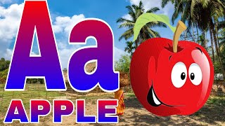 A to Z A for apple 🍎 B for Ball 🏀ABC Phonic SongsToddler Learning phonics Songs ABC llPart301 [upl. by Margalit]