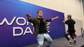 Elektro Botz World of Dance Finals MASTER CLASS [upl. by Nolyak]