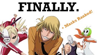 Revenge amp Reunions The Visoreds Return  Ranking Their Masks  First Time Reading BLEACH 37 [upl. by Akirdnahs]