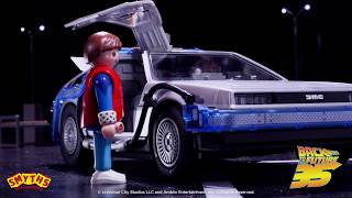 Playmobil Back to the Future DeLorean  Smyths Toys [upl. by Latreece]