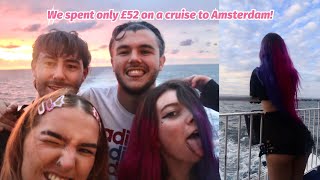 Cruising from Newcastle to Amsterdam  Holiday VLOG  Day 1 🛳️💜 [upl. by O'Donnell]